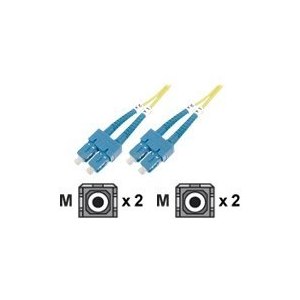 DIGITUS Fiber Optic Singlemode Patch Cord, SC / SC