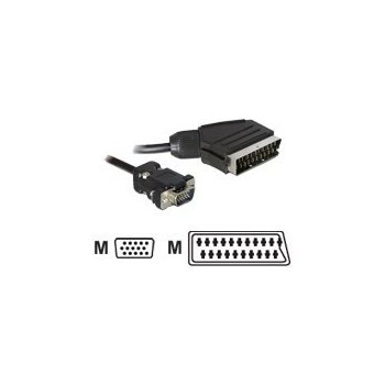 Delock Video cable - VGA - HD-15 (VGA) male to SCART male