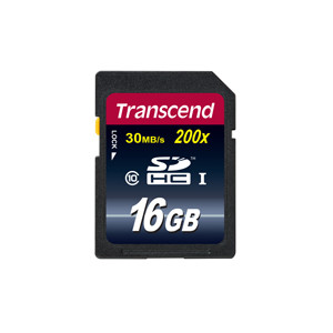 Transcend Flash-Speicherkarte - 16 GB - Class 10