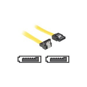 Delock 0.5m SATA Cable - 0,5 m - Giallo