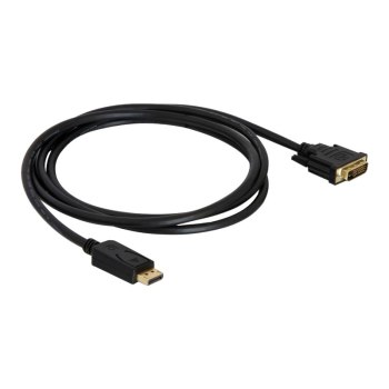 Delock Displayport > DVI 24+1 m/m 1m - 1 m - Displayport - DVI-D - Maschio/Maschio