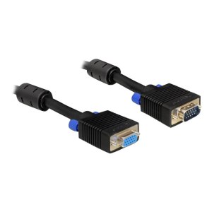 Delock VGA extension cable - HD-15 (VGA) (M) to HD-15...