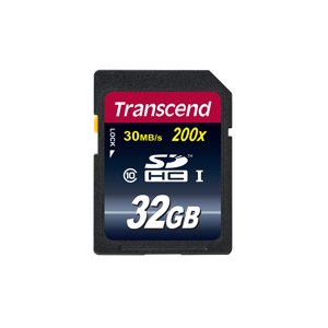 Transcend Flash-Speicherkarte - 32 GB - Class 10