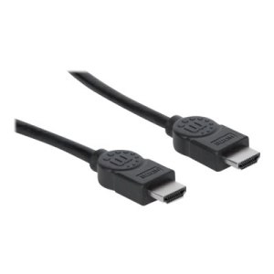 Manhattan 306133 - 5 m - HDMI tipo A (Standard) - HDMI tipo A (Standard) - Compatibilità 3D - 10,2 Gbit/s - Nero