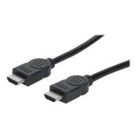 Manhattan 306133 - 5 m - HDMI tipo A (Standard) - HDMI tipo A (Standard) - Compatibilità 3D - 10,2 Gbit/s - Nero