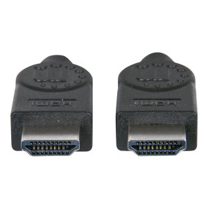 Manhattan 323260 - 15 m - HDMI tipo A (Standard) - HDMI tipo A (Standard) - Compatibilità 3D - 10,2 Gbit/s - Nero