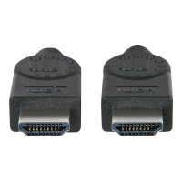 Manhattan 323260 - 15 m - HDMI tipo A (Standard) - HDMI tipo A (Standard) - Compatibilità 3D - 10,2 Gbit/s - Nero