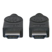 Manhattan 323260 - 15 m - HDMI tipo A (Standard) - HDMI tipo A (Standard) - Compatibilità 3D - 10,2 Gbit/s - Nero