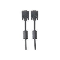 Manhattan VGA Monitor Cable (with Ferrite Cores), 3m, Black, Male to Male, HD15, Cable of higher SVGA Specification (fully compatible)