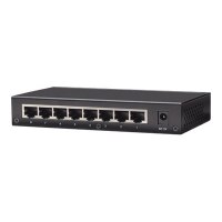 Intellinet 8-Port Gigabit Ethernet Switch, Metal, Box