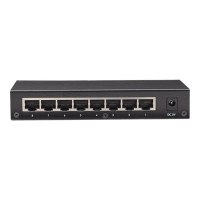 Intellinet 8-Port Gigabit Ethernet Switch, Metal, Box