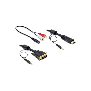 Delock Video / audio cable kit