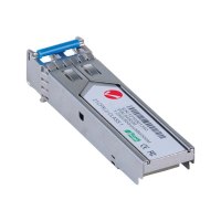 Intellinet Transceiver Module Optical, Gigabit Ethernet SFP Mini-GBIC, 1000Base-Sx (LC) Multi-Mode Port, 550m,MSA Compliant, Equivalent to Cisco GLC-SX-MM, Three Year Warranty