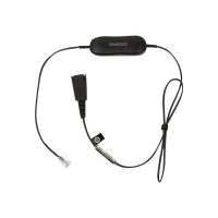 Jabra GN1216 - Headset cable - RJ-9 male to Quick Disconnect male