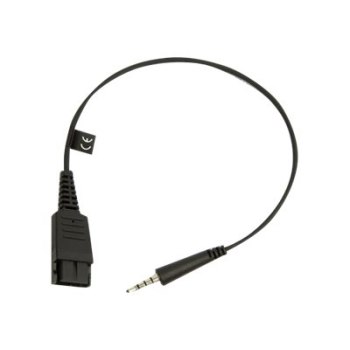 Jabra Headset adapter - mini jack male to Quick Disconnect male