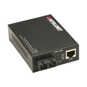 Intellinet Fast Ethernet Media Converter, 10/100Base-Tx...