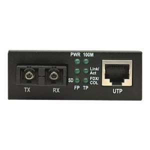 Intellinet Fast Ethernet Media Converter, 10/100Base-Tx to 100Base-Fx (SC)