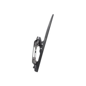 Manhattan TV & Monitor Mount, Wall, Tilt, 1 screen, Screen Sizes: 37-65", Black, VESA 200x200 to 600x400mm, Max 75kg, LFD, Lifetime Warranty - Klammer - für Flachbildschirm - stabiler Stahl - Bildschirmgröße: 94-177.8 cm (37"-70") - Wandmontage