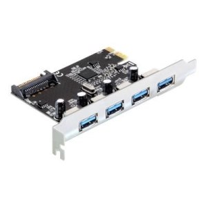 Delock 89297 - PCIe - USB 3.2 Gen 1 (3.1 Gen 1) - Nero -...