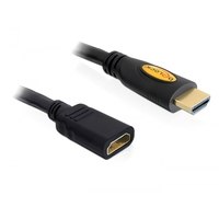 Delock 2m HDMI - 2 m - HDMI tipo A (Standard) - HDMI tipo A (Standard) - Compatibilità 3D - Nero