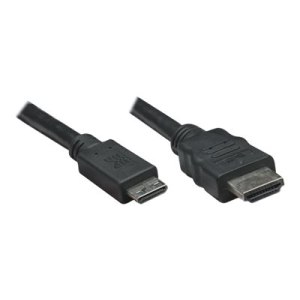 Manhattan HDMI to Mini HDMI Cable, 4K@30Hz (High Speed)