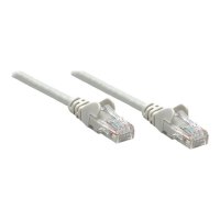 Intellinet Network Patch Cable, Cat6, 10m, Grey, CCA, U/UTP, PVC, RJ45, Gold Plated Contacts, Snagless, Booted, Lifetime Warranty, Polybag