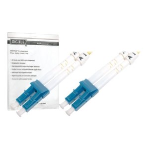 DIGITUS Fiber Optic Singlemode Patch Cord, LC / LC