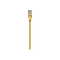 Intellinet Network Patch Cable, Cat6, 3m, Yellow, CCA, U/UTP, PVC, RJ45, Gold Plated Contacts, Snagless, Booted, Lifetime Warranty, Polybag - Patch-Kabel - RJ-45 (M)