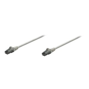 Intellinet 2m Cat6 - 2 m - Cat6 - U/UTP (UTP) - RJ-45 - RJ-45 - Grigio