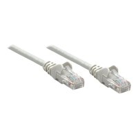 Intellinet Network Patch Cable, Cat6, 2m, Grey, CCA, U/UTP, PVC, RJ45, Gold Plated Contacts, Snagless, Booted, Lifetime Warranty, Polybag