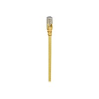 Intellinet Network Patch Cable, Cat6, 2m, Yellow, CCA, U/UTP, PVC, RJ45, Gold Plated Contacts, Snagless, Booted, Lifetime Warranty, Polybag