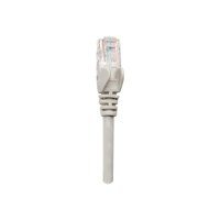 Intellinet Network Patch Cable, Cat5e, 1m, Grey, CCA, U/UTP, PVC, RJ45, Gold Plated Contacts, Snagless, Booted, Lifetime Warranty, Polybag - Patch-Kabel - RJ-45 (M)