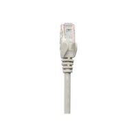 Intellinet Network Patch Cable, Cat5e, 1m, Grey, CCA, U/UTP, PVC, RJ45, Gold Plated Contacts, Snagless, Booted, Lifetime Warranty, Polybag - Patch-Kabel - RJ-45 (M)