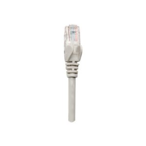 Intellinet Network Patch Cable, Cat5e, 2m, Grey, CCA, U/UTP, PVC, RJ45, Gold Plated Contacts, Snagless, Booted, Lifetime Warranty, Polybag - Patch-Kabel - RJ-45 (M)