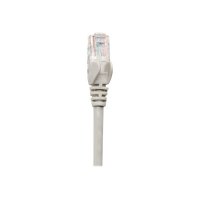 Intellinet Network Patch Cable, Cat5e, 2m, Grey, CCA, U/UTP, PVC, RJ45, Gold Plated Contacts, Snagless, Booted, Lifetime Warranty, Polybag