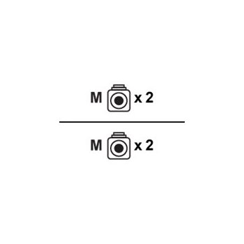 DIGITUS DK-2533-02/3 - 2 m - OM3 - LCD - LCD