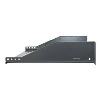 Intellinet 19" Cantilever Shelf, 2U, Fixed, Depth 350mm, Max 15kg, Black, Three Year Warranty