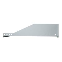 Intellinet 19" Cantilever Shelf, 2U, Fixed, Depth 350mm, Max 15kg, Grey, Three Year Warranty