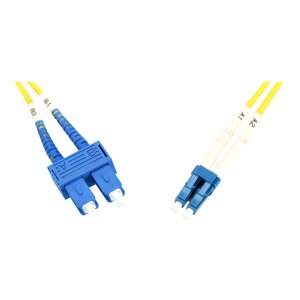 DIGITUS Fiber Optic Singlemode Patch Cord, LC / SC