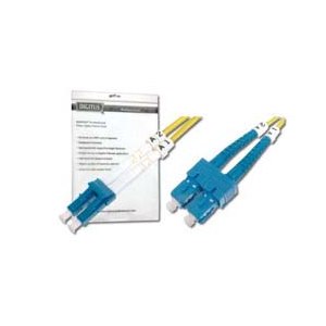 DIGITUS Fiber Optic Singlemode Patch Cord, LC / SC