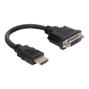 Delock Adapterkabel - HDMI männlich zu DVI-I weiblich