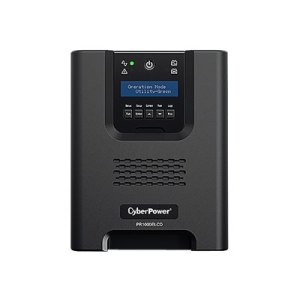 CyberPower Systems CyberPower PR1000ELCD - 1 kVA - 900 W - 47/63 Hz - 230 V - Accoppiatore C14 - 8 presa(e) AC