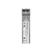 Netgear ProSafe AXM761 - SFP+-Transceiver-Modul - 10GbE - 10GBase-SR - LC Multi-Mode - bis zu 300 m - 850 nm (Packung mit 10)