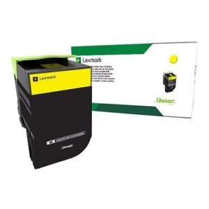 Lexmark 702Y - Gelb - Original - Tonerpatrone LCCP, LRP