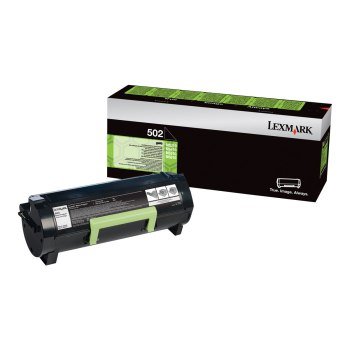 Lexmark 502 - Schwarz - Original - Tonerpatrone LCCP, LRP