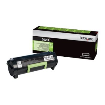 Lexmark 502H - Hohe Ergiebigkeit - Schwarz - Original