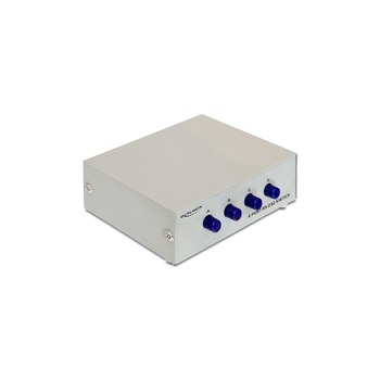 DeLock Serial Switch RS-232 4-port manual - Switch - 4 x seriell - Desktop