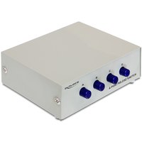 DeLock Serial Switch RS-232 4-port manual - Switch - 4 x seriell - Desktop