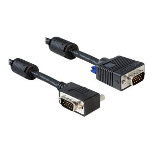 Delock SVGA 2 m - 2 m - VGA (D-Sub) - VGA (D-Sub) - Nero...