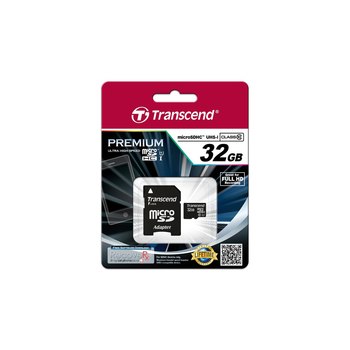 Transcend Flash-Speicherkarte - 32 GB - UHS Class 1 / Class10